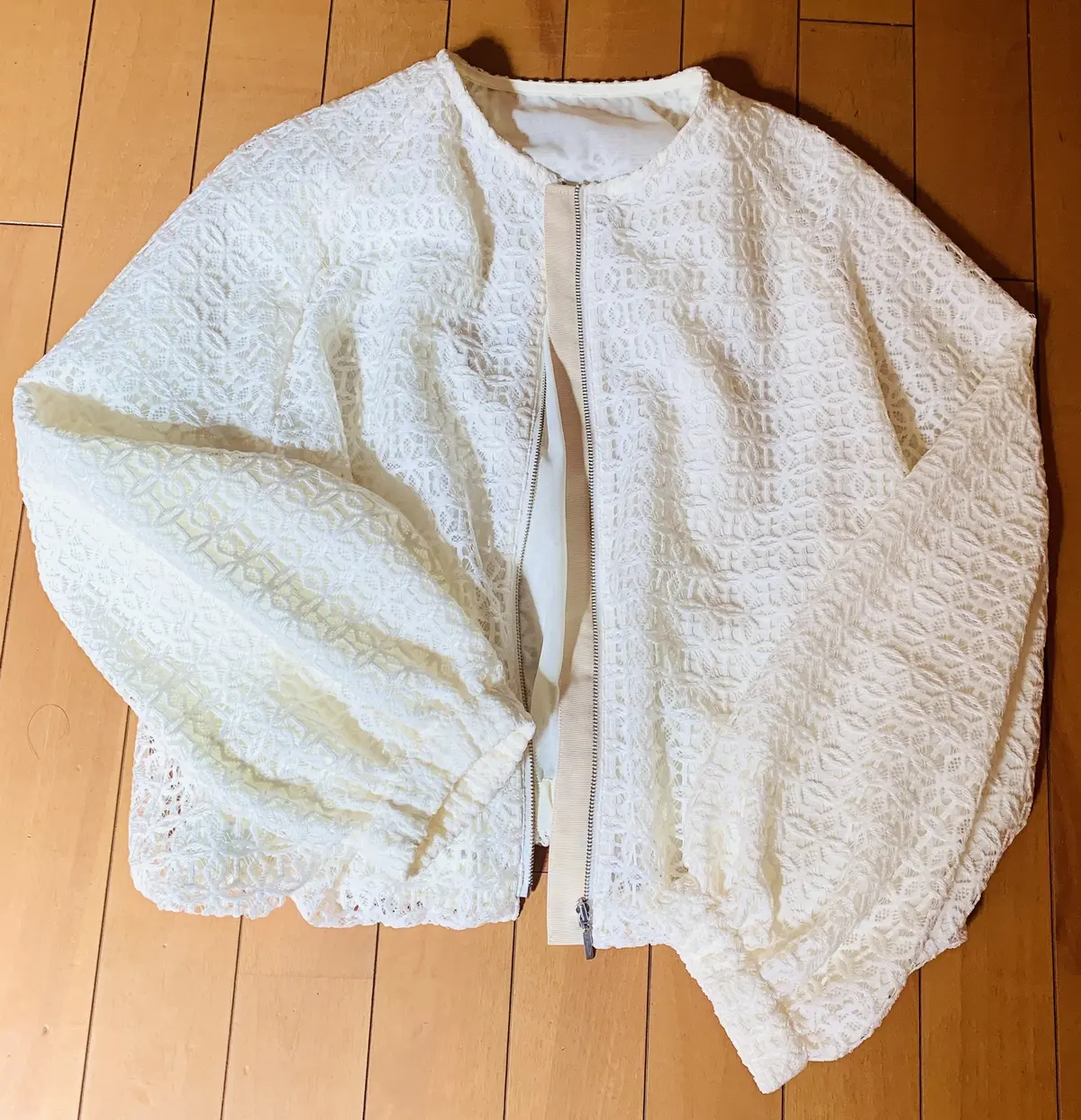 INEDのレースブルゾンの画像_1