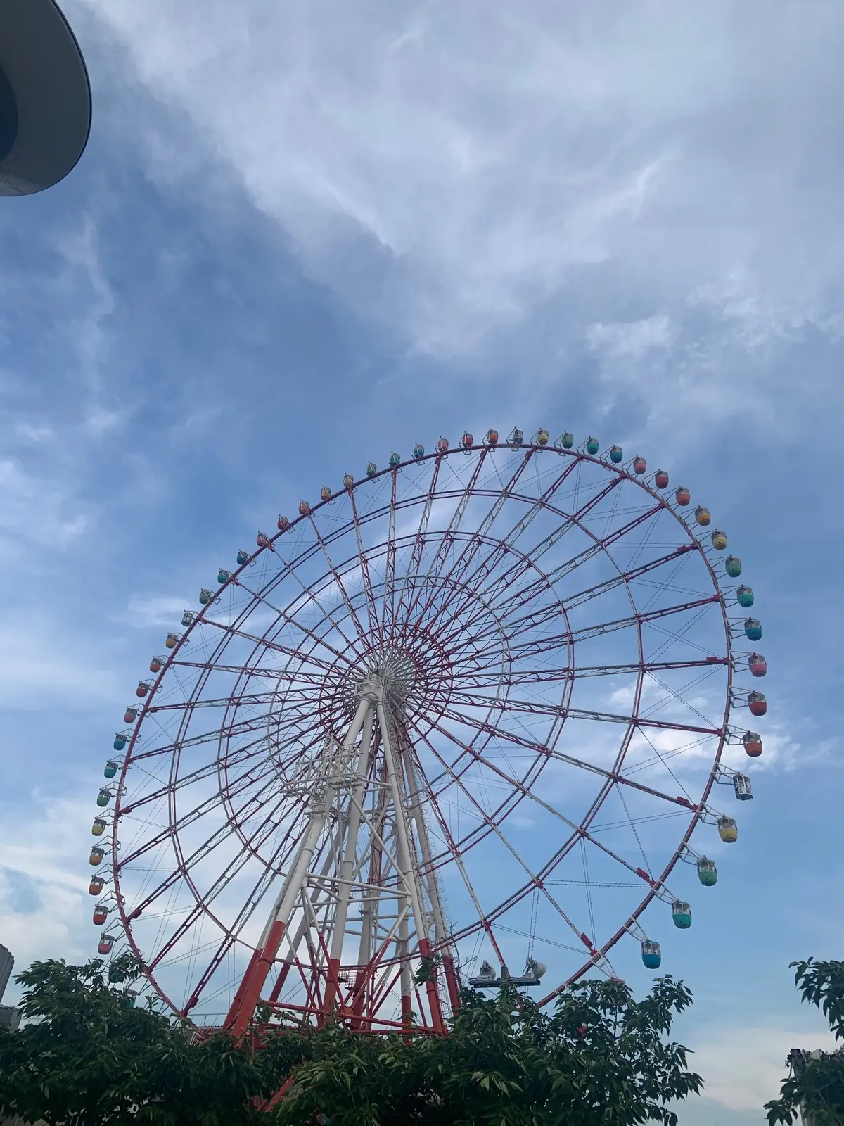 お台場　夜の観覧車の画像_1