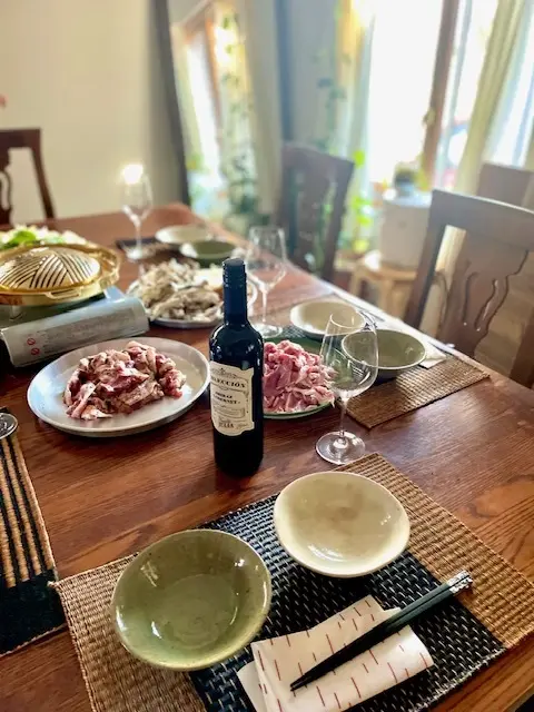 オシャレテーブルコーディネート