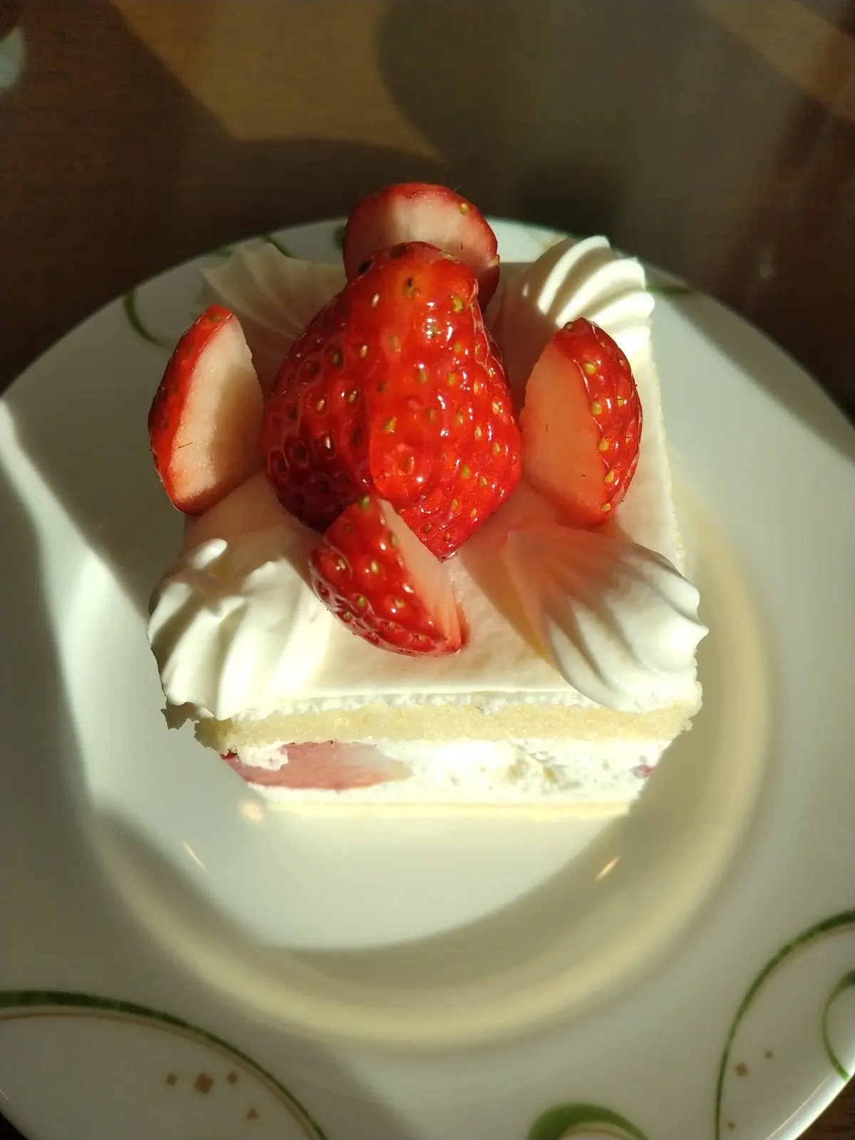 イチゴのショートケーキ