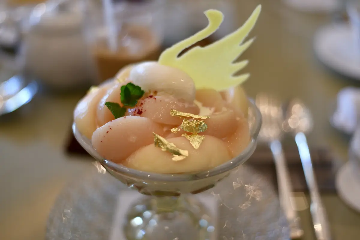 ザ・パレスラウンジでデザートタイムの画像_7