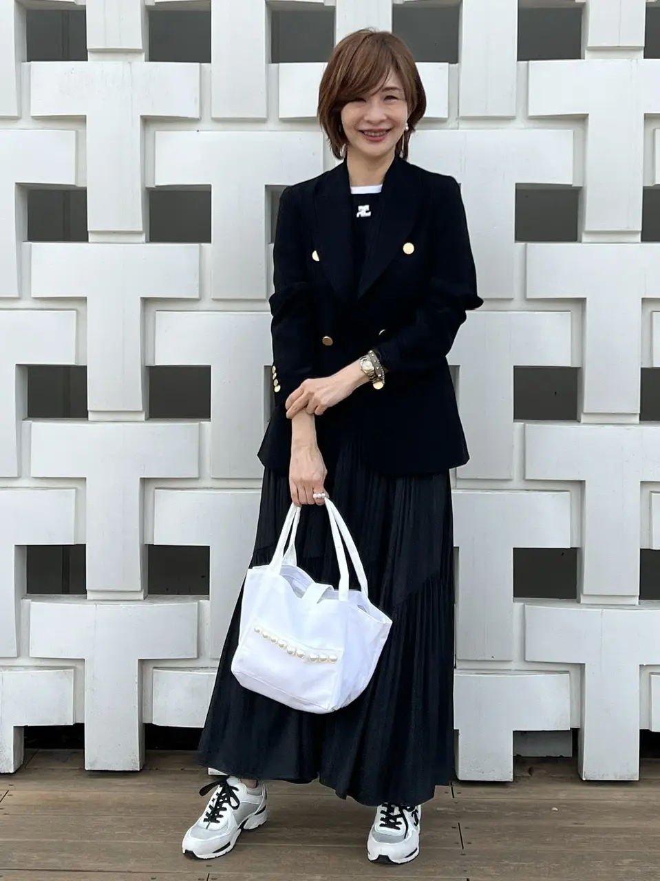 綺麗目に履くスニーカー☆2styleの画像_5