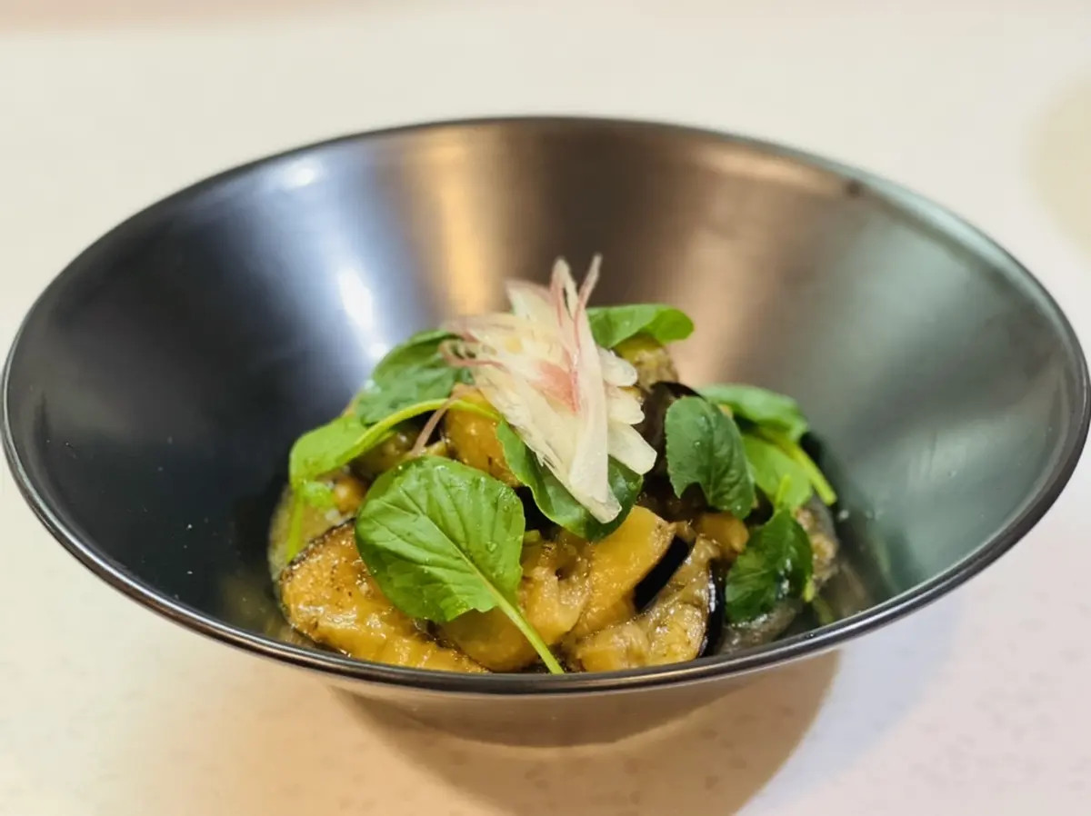 ジュワッと茄子