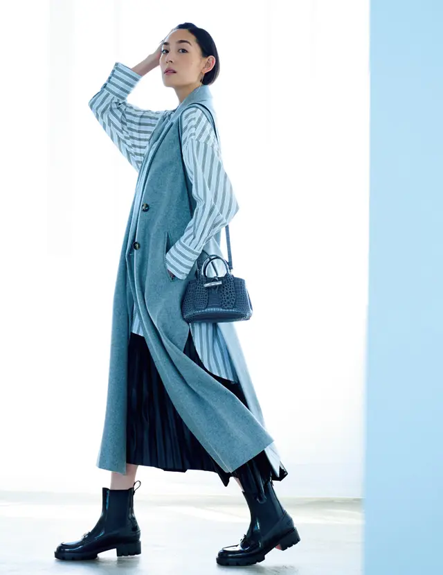 【黒ショートブーツの最旬コーデ5選】2021年秋冬の足元はスニーカーからゴツめブーツにチェンジ！