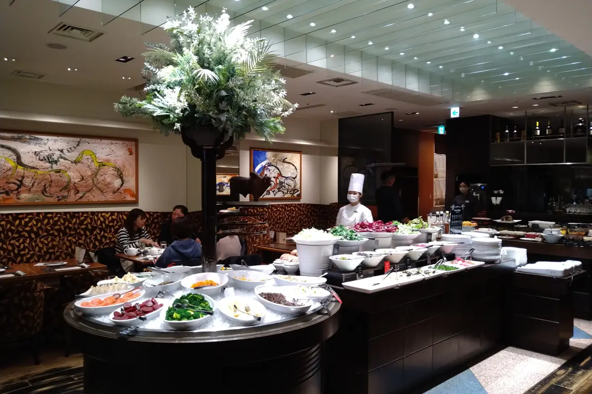 バルバッコアのサラダバー