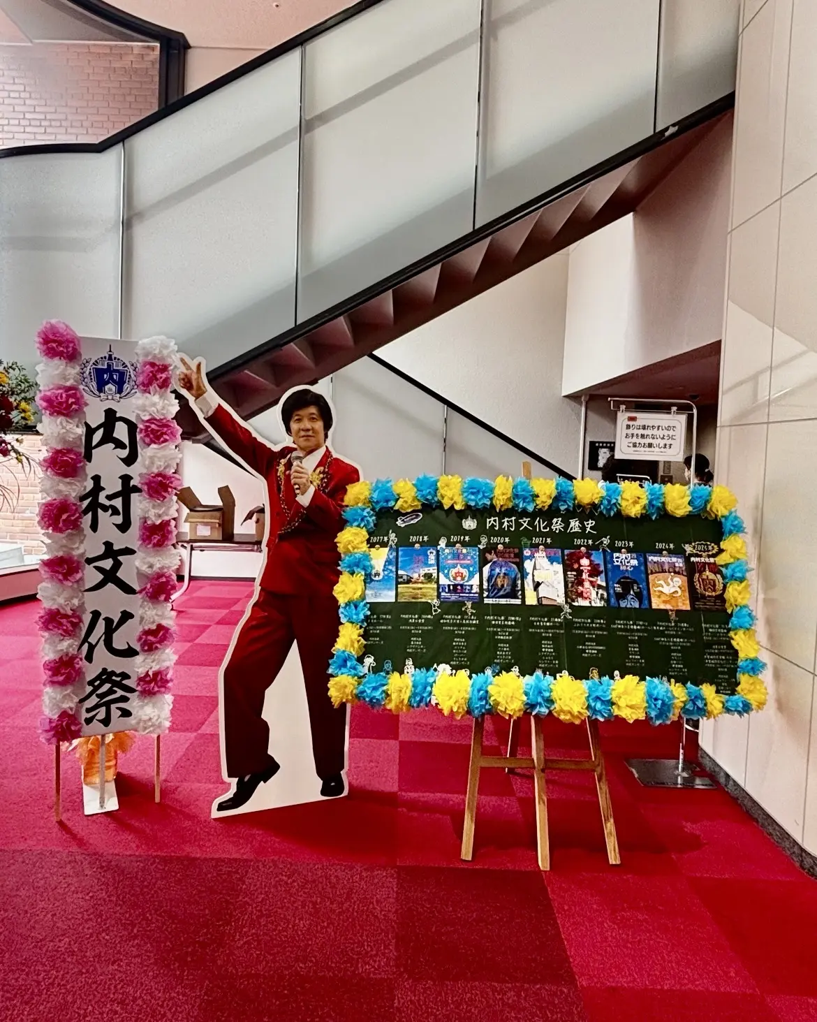 『内村文化祭‘95』ウッチャンのパネル