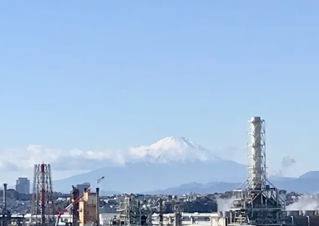 松風閣からは富士山も見える　Fuji view