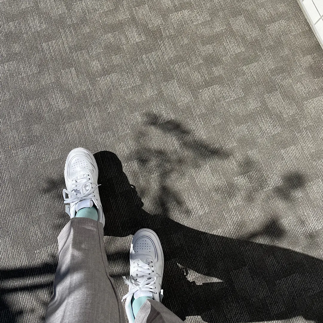 グリーンカラーソックスコーディネート