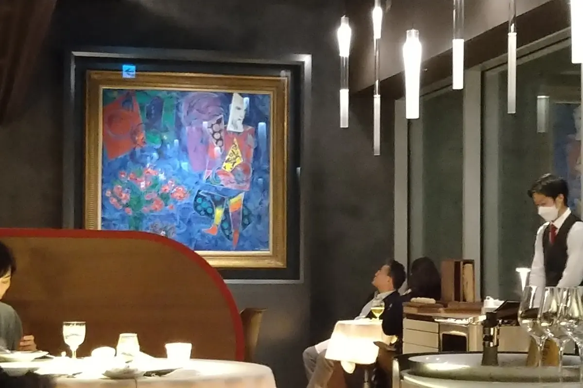 シャガールの絵画