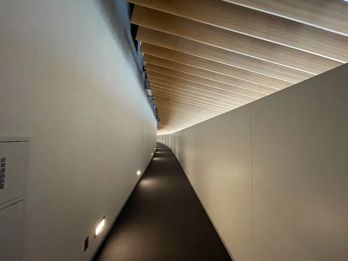 国立競技場。回廊