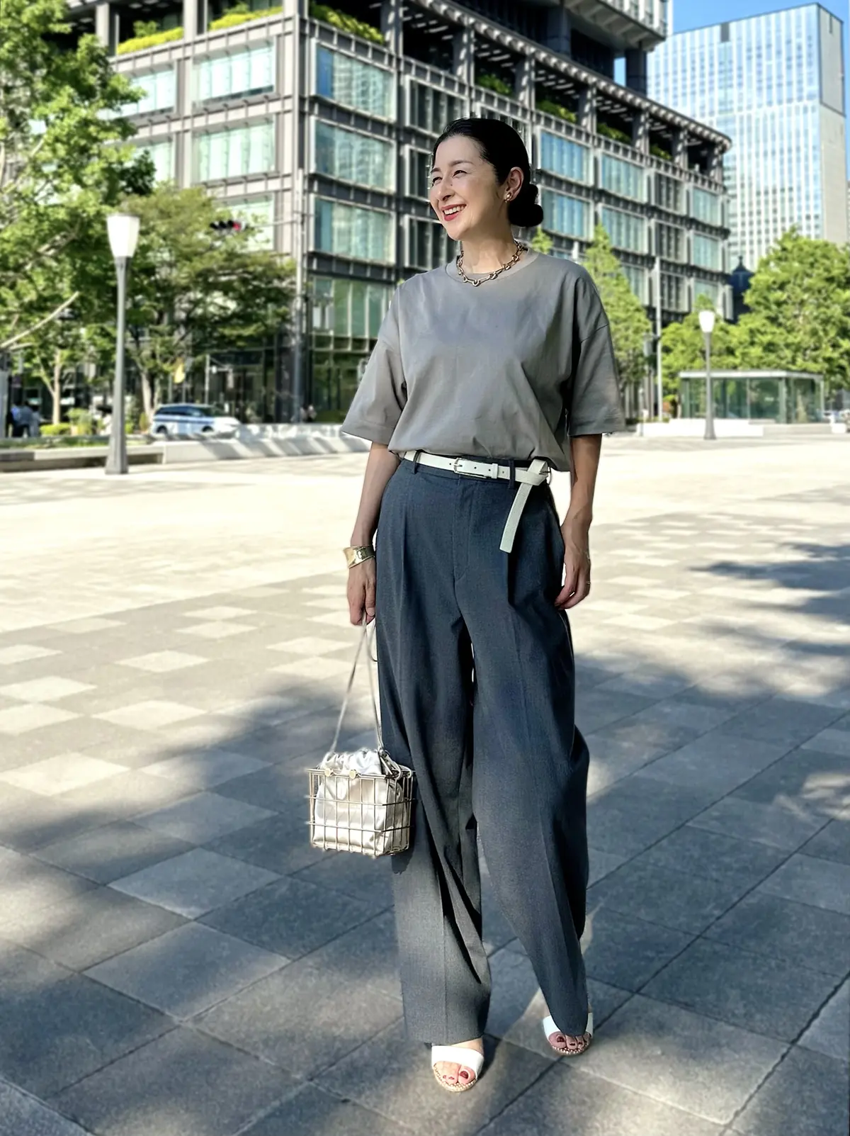 上品カジュアルな印象を作れる♪村山佳代子の画像_9