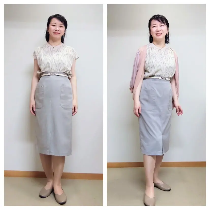 7月後半。アラフィフ秘書お仕事每日服の画像_4