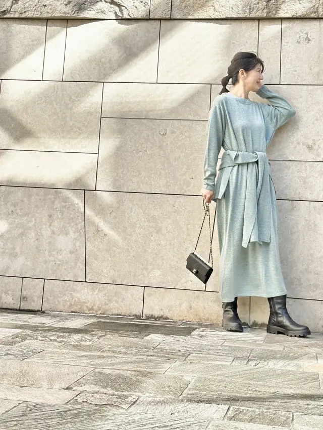 ニットアンサンブル × 六本木ヒルズ bの画像_1