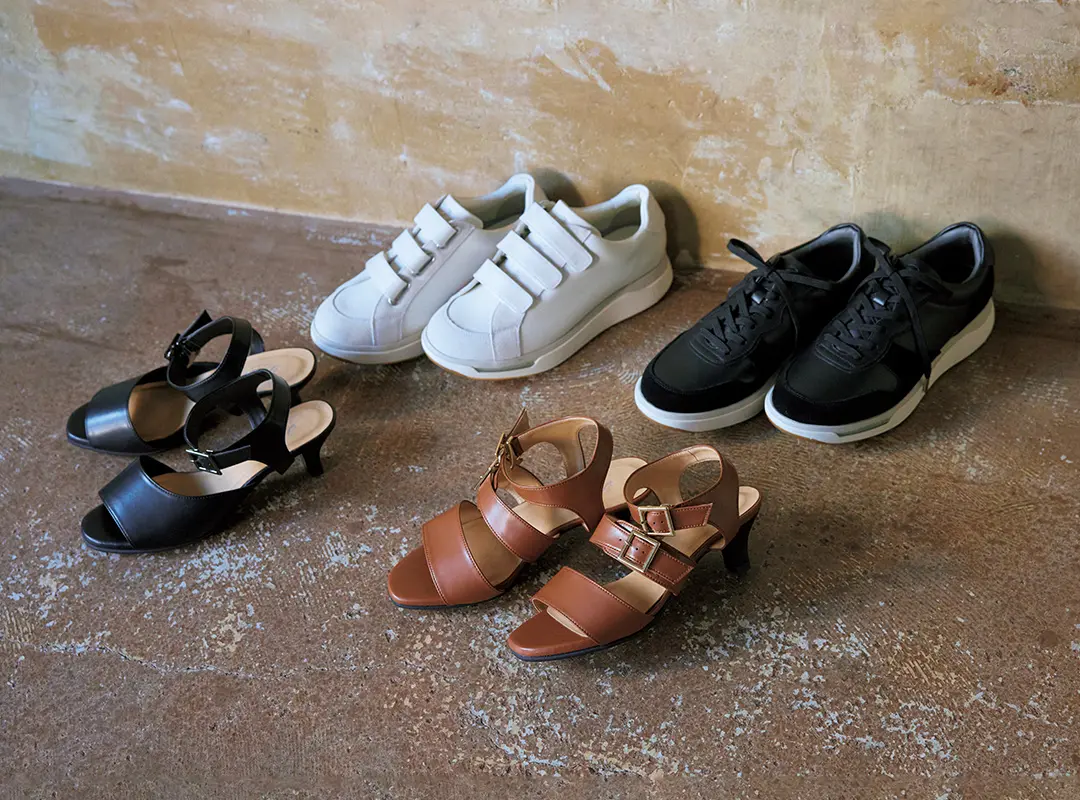 デザイン＆カラーが豊富。お出かけ気分を盛り上げる