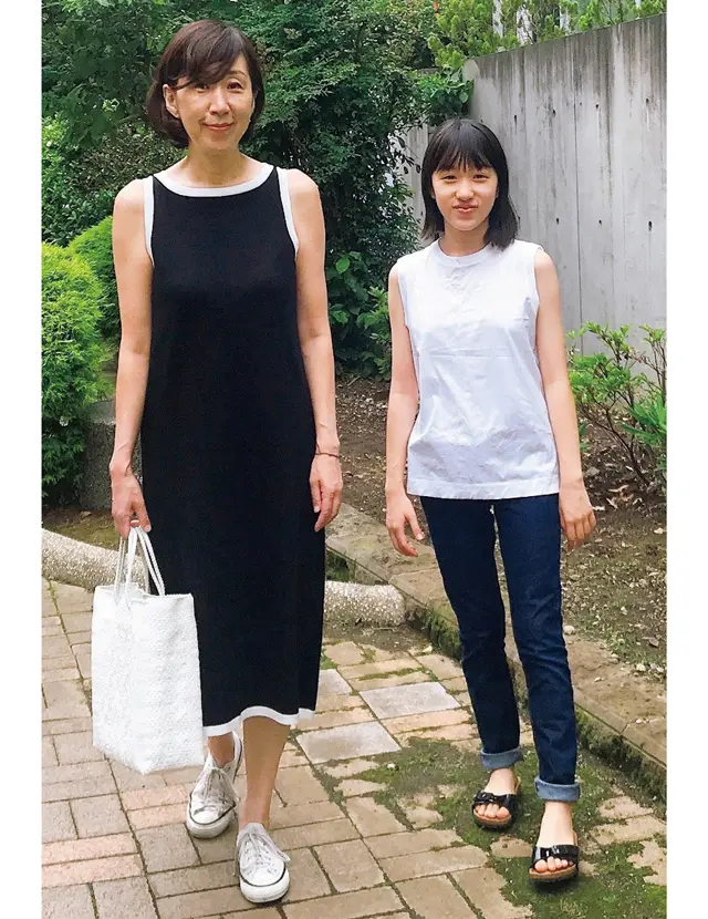 スローンのワンピース森内敏子さん