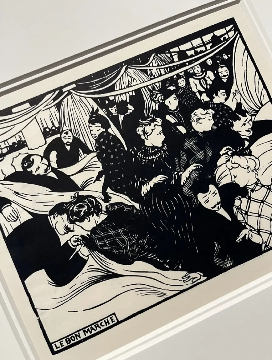 ブラックコーデ『ヴァロットン黒と白展』の画像_4