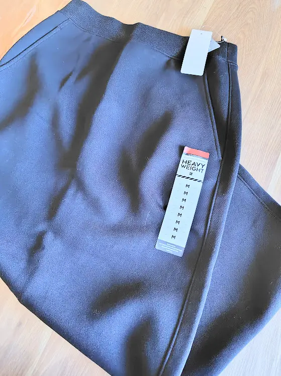 GUの裏起毛スウェットスカートで冷え対策の画像_1