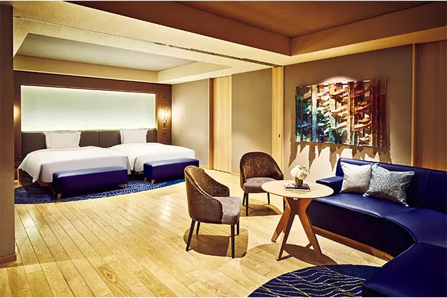 102㎡のテラスつきプレミアムスイートルーム