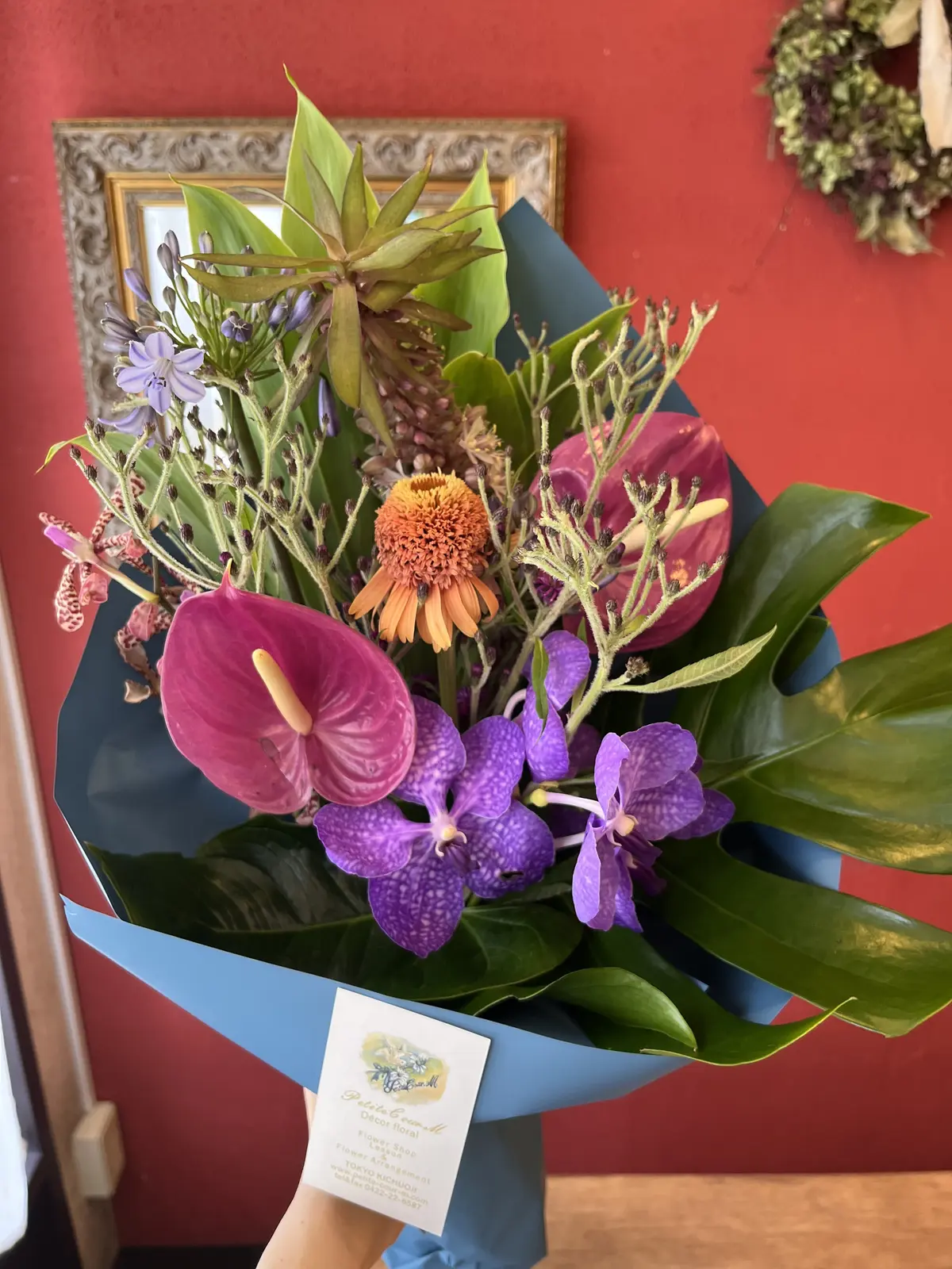 夏はやっぱり〝トロピカル〟なブーケでの画像_11