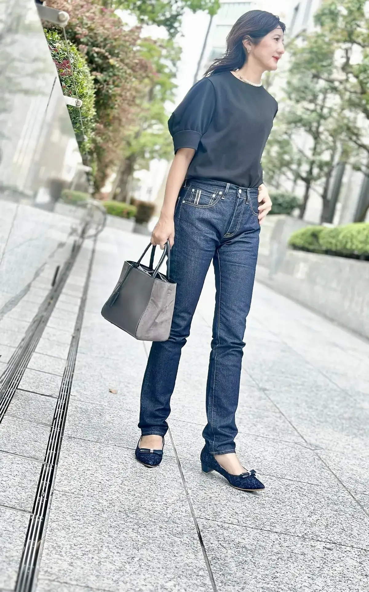 ZARA バッグ愛用　エクラ華組 山口理江さん