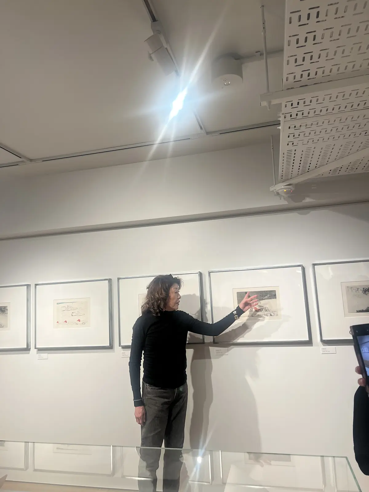 山本容子版画展♡記念に直筆サインをいただの画像_4