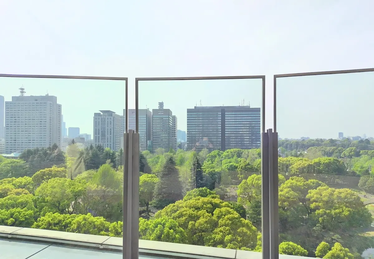 新丸の内ビルディングからの景色