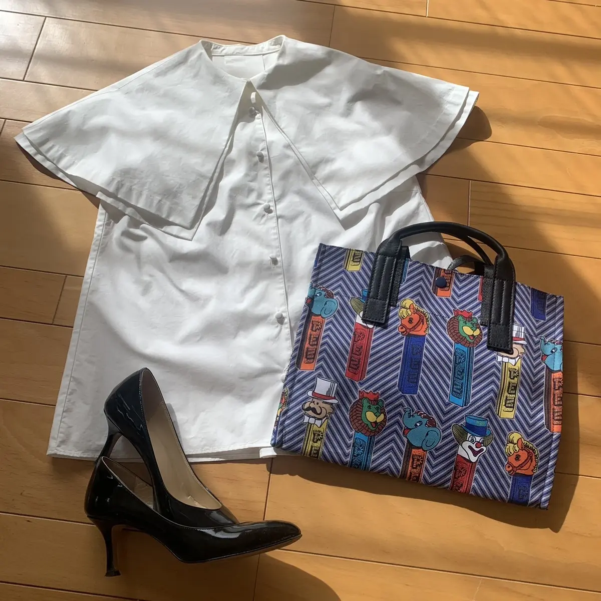 この日の外食コーデ