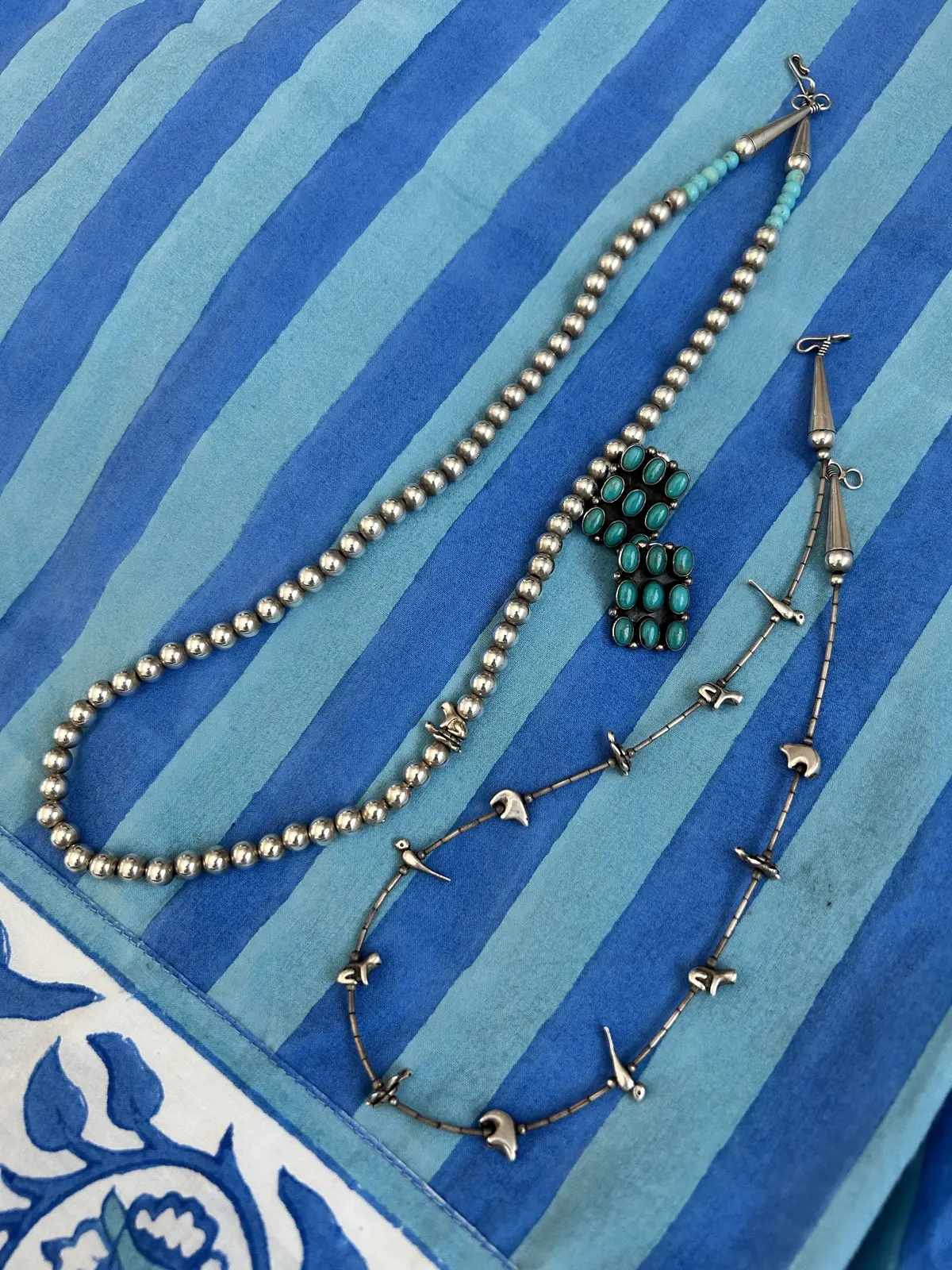 お気にりの柄パンツとシルバージュエリーでの画像_2