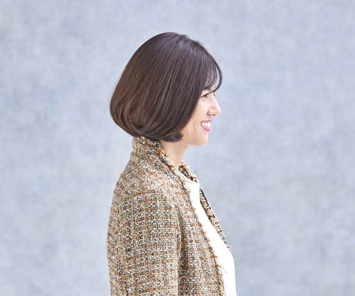 OurAge×Webエクラ  横から見たボブヘア ヘアスタイル