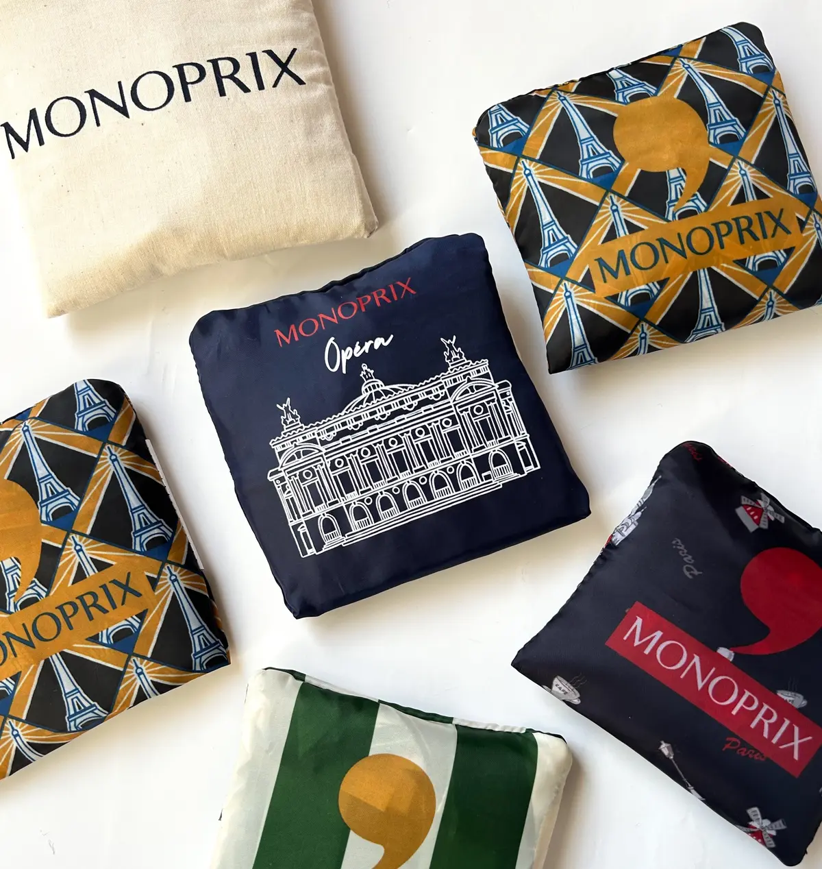 MONOPRIX モノプリ　エコバッグ　お土産　パリ　プチプラ