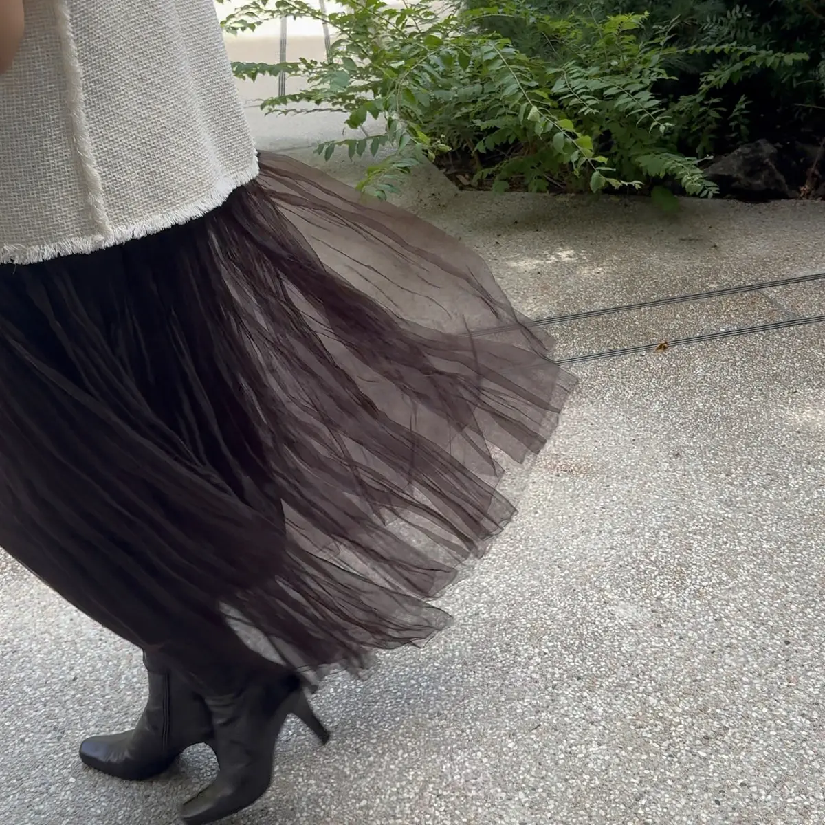 シアー感と揺れ感にときめいたオーガンジーの画像_2