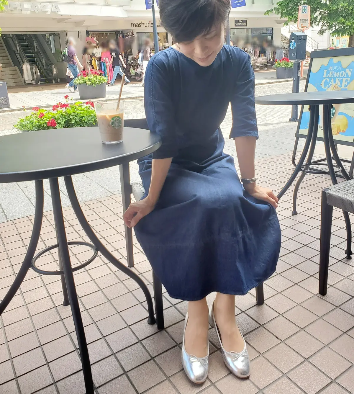 シルバーも夏らしいアクセントになっていいですね♪