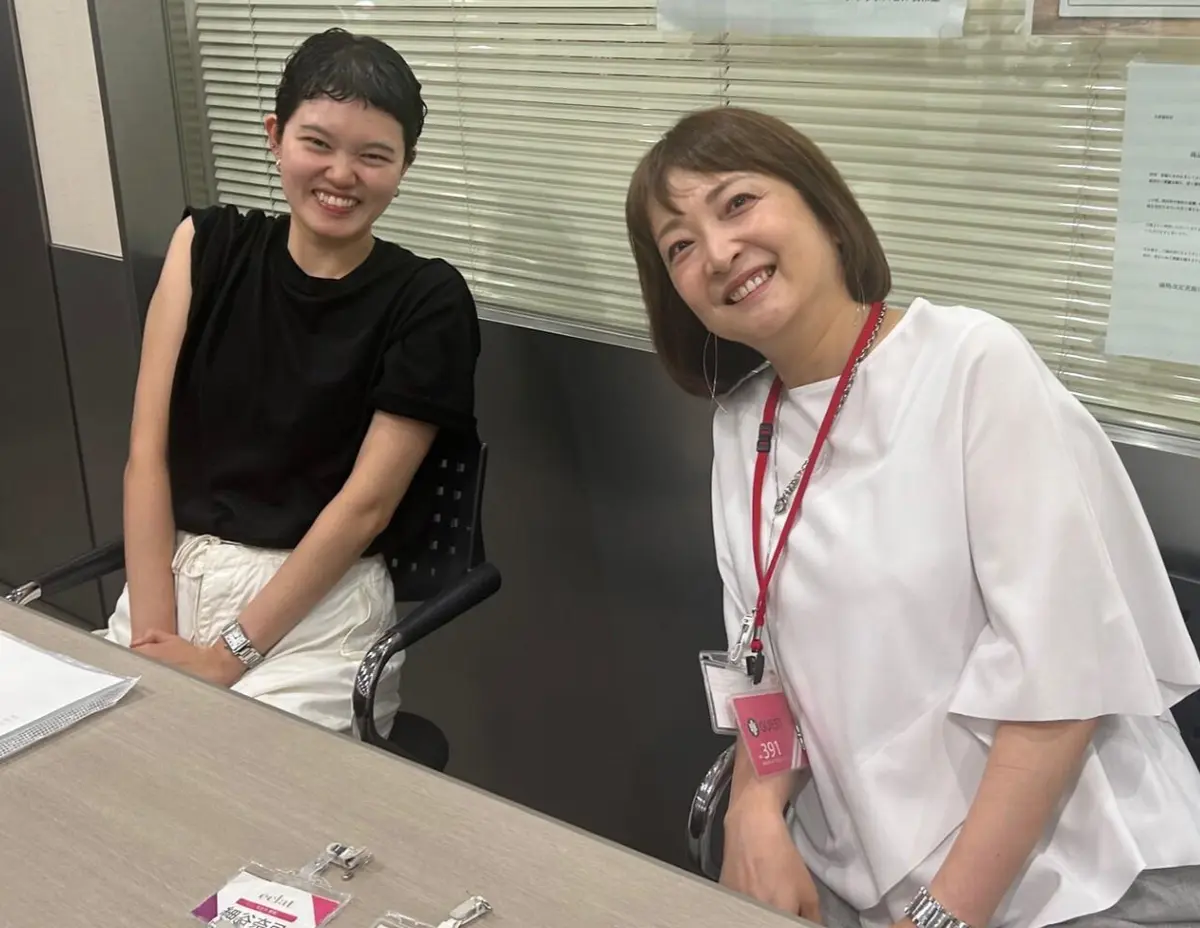 エクラ 華組の梅澤さん