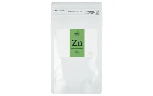 M’s supplement Zn 60カプセル入り ￥6,480／松倉クリニック表参道