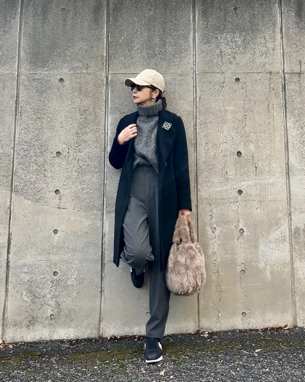 ブラックスニーカー購入！カジュアル3コーの画像_7