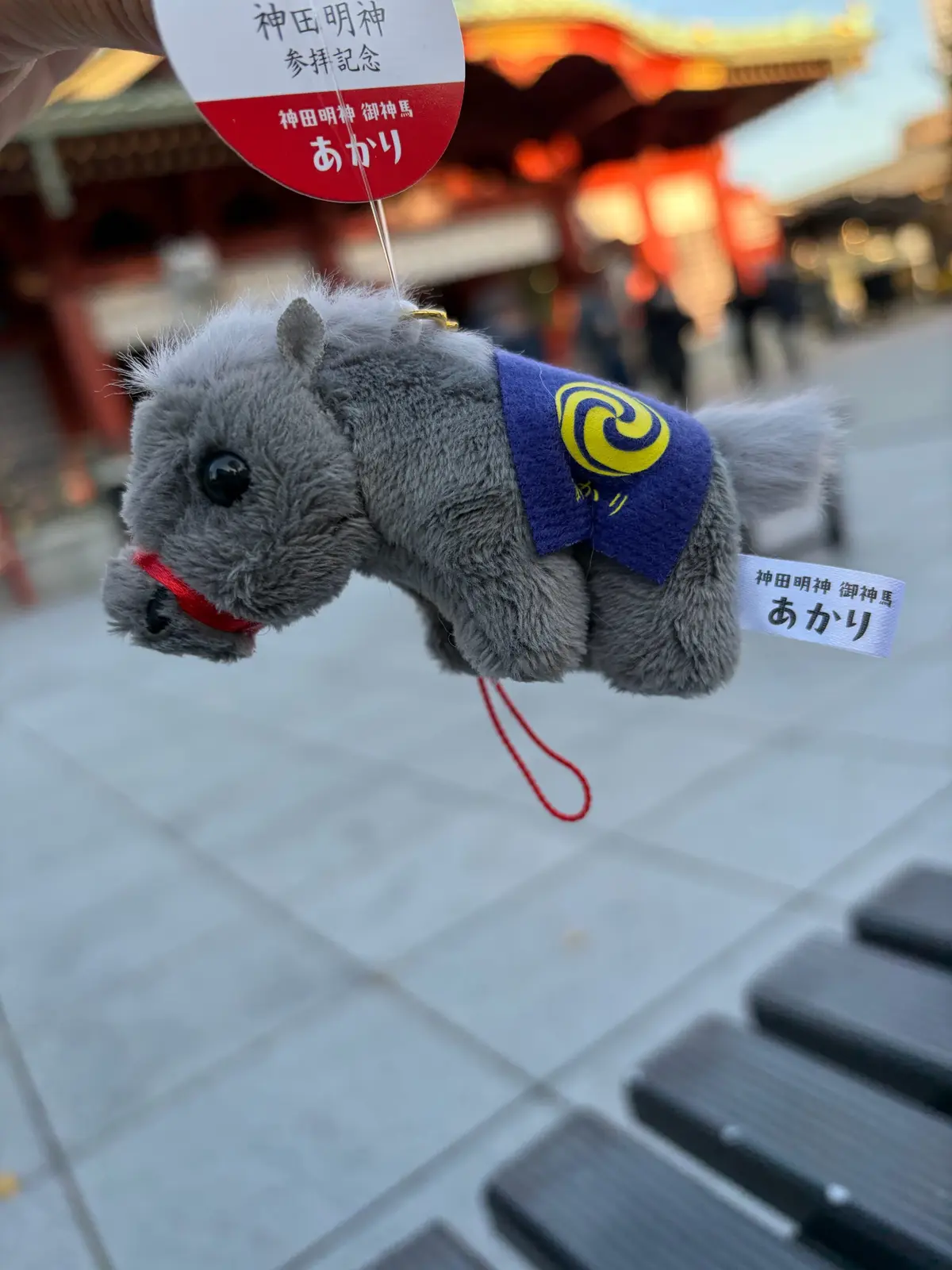 午年　神社　御朱印　神田明神　神馬　あかりちゃん　EDOKKO CAFÉ MASU MASU 枡カフェ　うまくいくお守り　あかりちゃんストラップ　午にまつわる神社　散歩　東京さんぽ　jマダム おでかけ　午年縁起物　天野屋甘酒　餅いなり