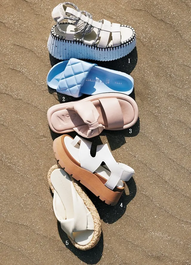 【モード系スポーツサンダル5選】軽やかなホイップカラーとボリューム感がカギ！