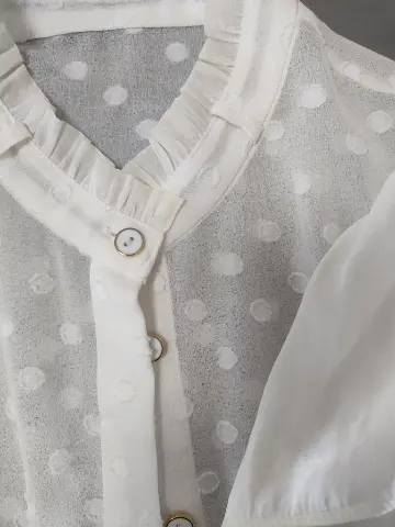 はい！　ボタンを留められました！