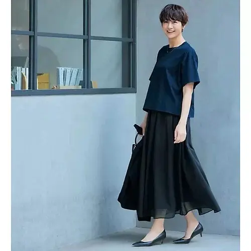 【50代 ファッション】体型カバーも叶うの画像_27