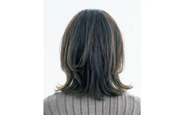 フォルム×ハイライトで立体感を自然に演出した「くびれボブ」