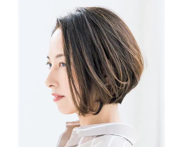 しゃれ感ボブのサイド