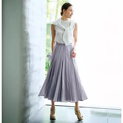 mizuiro ind ボリュームフレアスカート ￥16,940