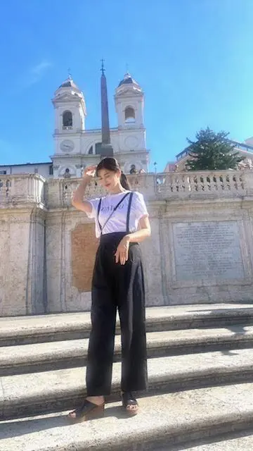 イタリア　ローマ「スペイン広場」