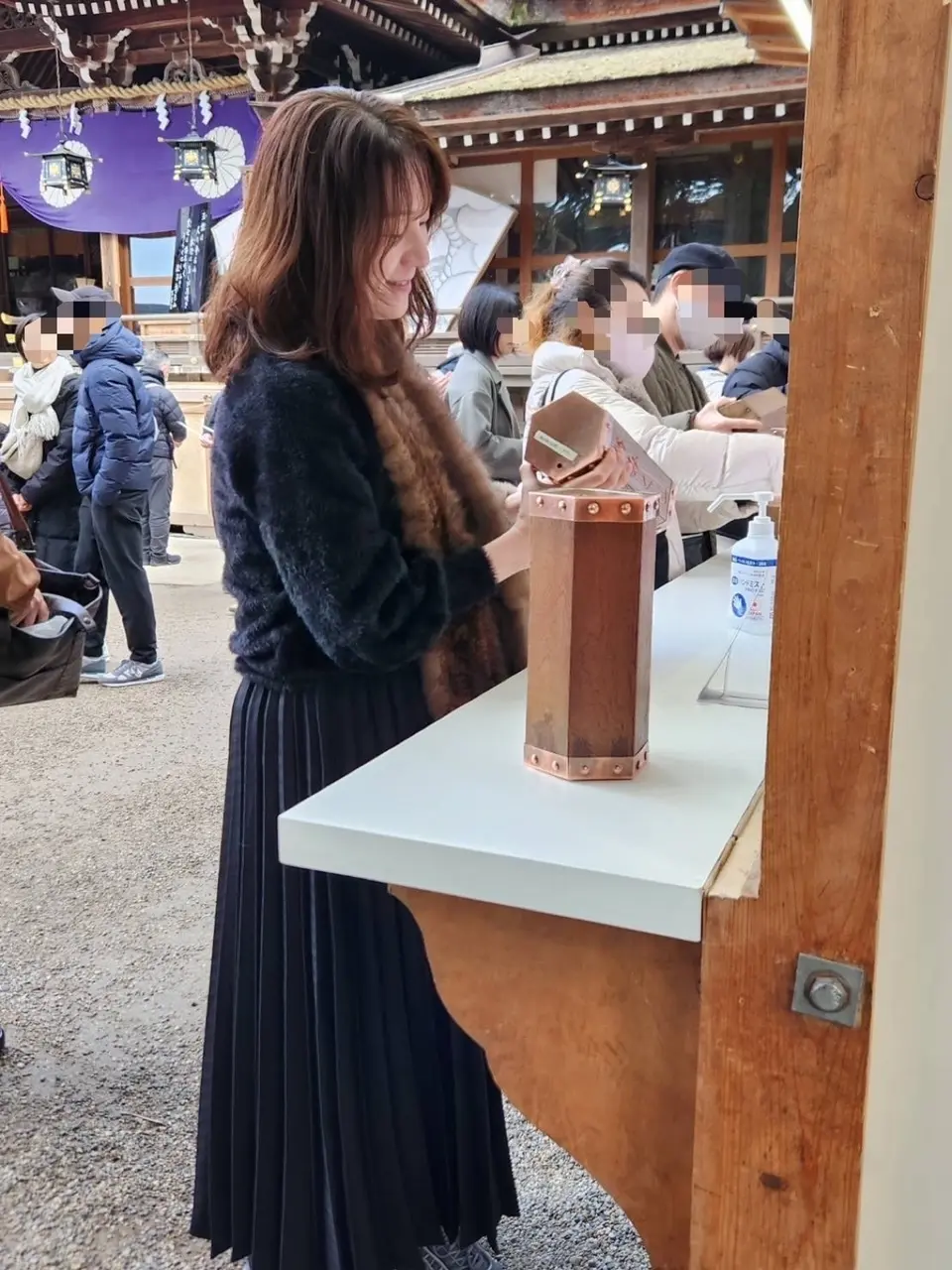 おみくじ引くの、何年ぶりかな