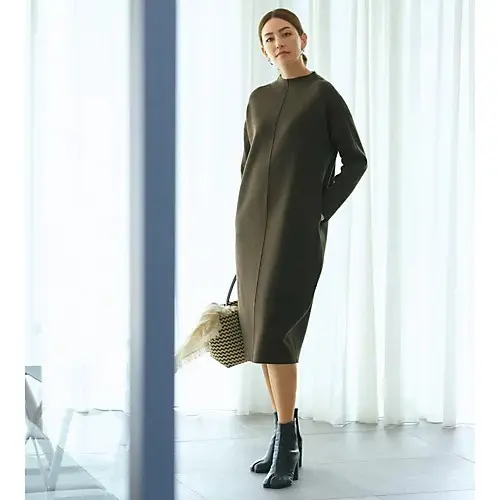 【50代 ワンピース】秋ワンピースで大人の画像_22