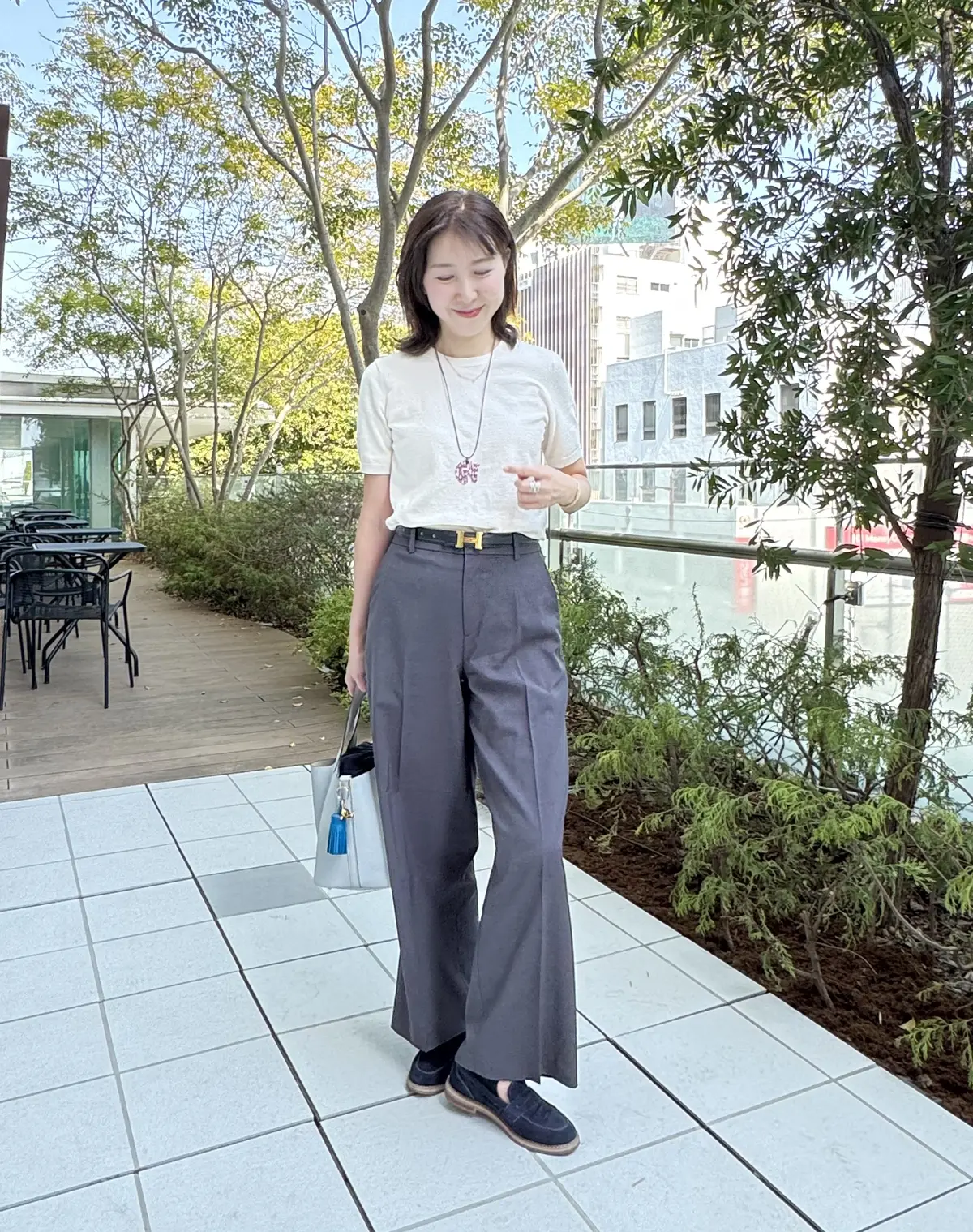 UNIQLOワイドパンツ