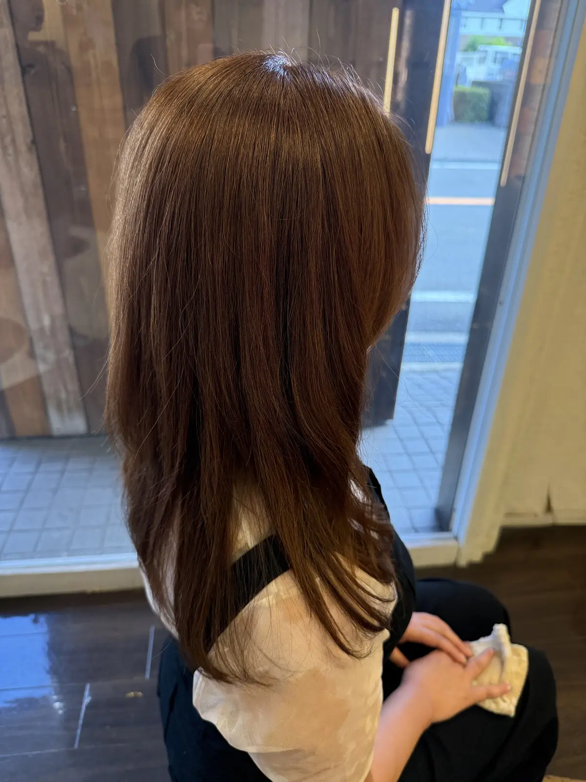 髪が広がる季節に。初体験の【内側だけストの画像_2