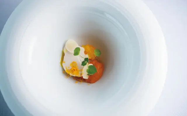 れんこんのブラマンジェ