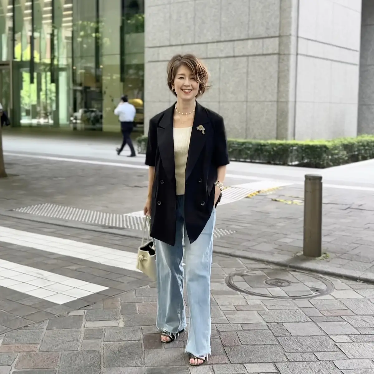 きちんと感も涼しさも〜半袖ジャケットで楽の画像_4