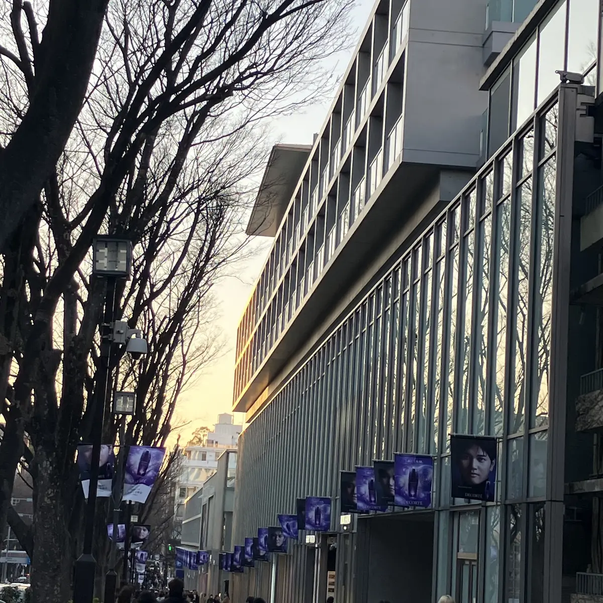 大谷翔平選手と表参道